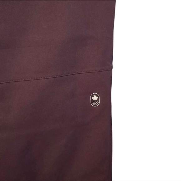 Lululemon Carpenter HR Pant TCA Water Repellent Barrel Leg Pants Brown Size 26 - Picture 7 of 10
